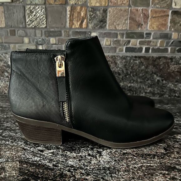 Spring Black Ankle Boot - Picture 1 of 4